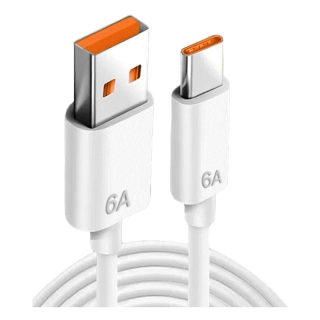 120w 6a สายชาร์จเร็ว ยาว 1เมตร 2เมตร L/Micro USB/Type C สายชาร์จ สําหรับ OPPO SAMSUNG fast Charger cable