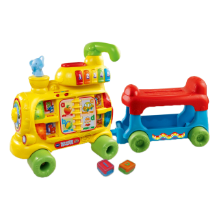VTech Push & Ride Alphabet Train Ride-on Toys Multifunctional Kids Toys Ride-on Toys Baby Toys 1 -3 years