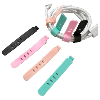โปรโมชั่น : Qhy - สีฟ้า สีชมพู สีเขียว สายเคเบิลเกลียวยอดนิยม ฝาครอบป้องกันสายเคเบิลข้อมูล เชือกผูก สําหรับอุปกรณ์โทรศัพท์มือถือ สายชาร์จข้อมูล