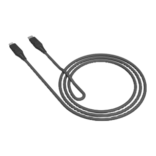 สายชาร์จ STM : Dux cable USB-A to USB-C (1.5m) - grey ; iStudio by UFicon