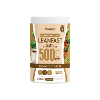 [ลดเพิ่ม 130.- PLANTAE11] Plantae Protein Leanfast : รส Classic Coffee 1 กระปุก ขนาด 500g : โปรตีนพืช Acetyl-L-carnitine
