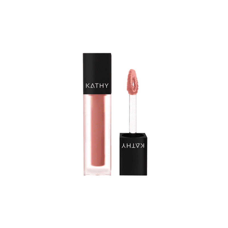 มินิแมทลิป ลิปไม่ติดแมส ลิปกระแต KATHY AMREZ MINI MATTE LIP ซื้อ 5 แท่ง ฟรี แปรงเบลนลิป