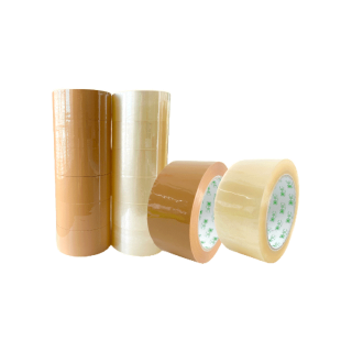 (1แพ็ค/6ม้วน) เทปใส เทปขุ่น 2 นิ้ว 100 หลา 40, 45, 50 ไมครอน OPP tape เทปปิดกล่อง เทปติดกล่อง สก็อตเทป