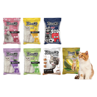 [MY11AW4NP] My Paws ทรายแมว Pettosan เพ็ทโตะซัง ขนาด 5 ลิตร ทรายแมวเบนโทไนต์