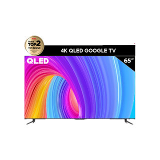 TCL ทีวี 65 นิ้ว QLED 4K Google TV รุ่น 65T6G Netflix & Youtube & MEMC - WiFi, WCG, Game Bar, Freesync, Dolby Audio
