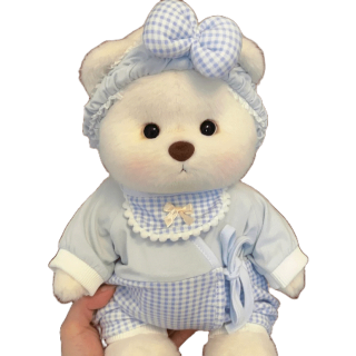 โปรโมชั่น Flash Sale : TeddyTales100%30cm Lena Bear ของแท้ ตุ๊กตาหมีขนาดเล็ก ตุ๊กตาข้อต่อตุ๊กตาหมีตุ๊กตาทำด้วยมือตุ๊กตาตุ๊กตาตุ๊กตา เสื้อผ้าหมีลีน่า เสื้อผ้าตุ๊กตาหมี