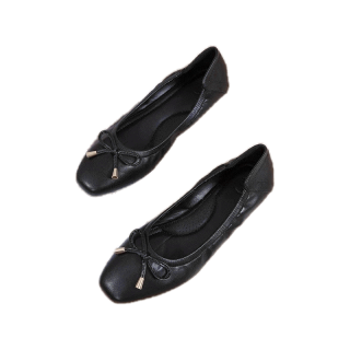 รองเท้าคัชชู เพื่อสุขภาพหน้าโบว์เรียบ (รุ่น Venita) ทักแชทเพื่อเช็คสต้อคก่อนสั่งซื้อ