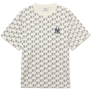 MLB เสื้อยืดแขนสั้น Unisex รุ่น 3ATSM0134 50CRD - สีขาว