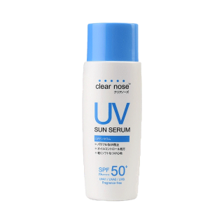 CLEAR NOSE UV Sun Serum SPF50+ PA++++ 80ml กันแดดเคลียร์โนส.