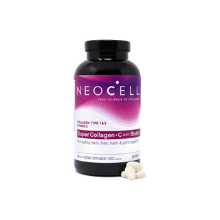 Neocell นีโอเซลล์ ผลิตภัณฑ์เสริมอาหาร Super Collagen + C 6000mg with biotin ปริมาณ 360 เม็ด