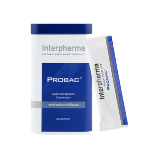 [ ของแท้ 100% ] Interpharma Probac 7 - โปรแบค 7 ผลิตภัณฑ์เสริมอาหาร Synbiotic (ซินไบโอติก)