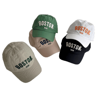 โปรโมชั่น : Boston หมวกเบสบอล ระบายอากาศ แห้งเร็ว พิมพ์ลายตัวอักษร ปรับได้ เหมาะกับฤดูใบไม้ผลิ ฤดูร้อน สําหรับเด็กผู้ชาย และเด็กผู้หญิง
