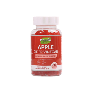 Vitamin Projects Apple Cider Gummies วิตามินแอปเปิ้ลไซเดอร์ [ขวดแดง] [60 เม็ด/กระปุก] [1 กระปุก] วิตามินควบคุมน้ำหนัก