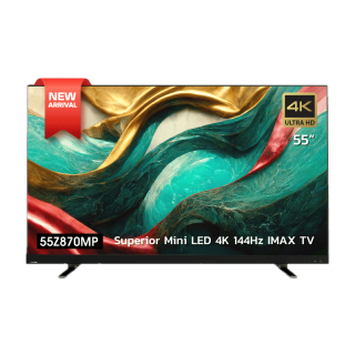Toshiba TV 55Z870MP ทีวี 55 นิ้ว Mini-LED 144Hz 4K Ultra HD HDR10+ Far Field Voice control smart tv