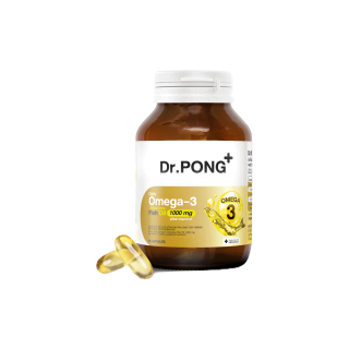 Dr.PONG Daily Omega-3 odourless fish oil 1000 mg plus vitamin E