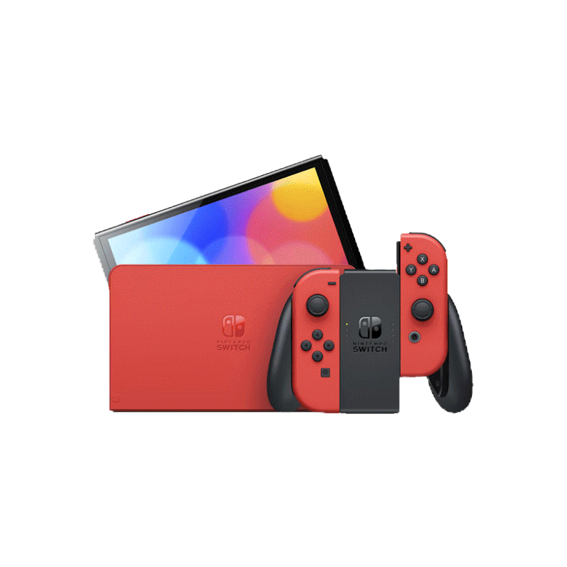 [Nintendo Official Store] Nintendo Switch - OLED Model Mario Red Edition (เครื่องเล่นเกมและจอยคอน)