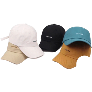 [W0062] หมวกแก๊ป ปัก CRUISE ทรงเบสบอล ผ้าคอตตอน ปรับสายได้ Cap Ins Cotton หมวกแฟชั่น