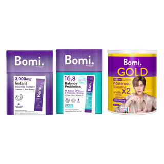 Bomi by MizuMi Instant Di Collagen Plus / 16.8 Balance Probiotics / Gold Di Collagen Plus 100g. คอลลาเจนชงดื่ม / กรอกปาก