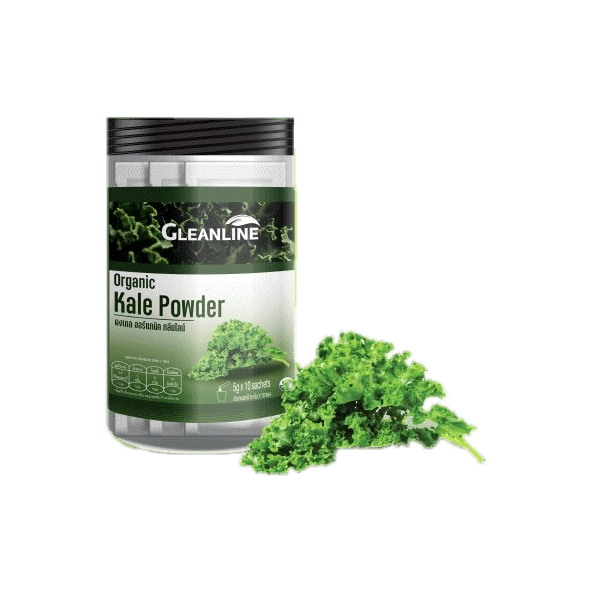 โปรโมชั่น : KALE ผงเคลออร์แกนิค 10 ซอง กลีนไลน์