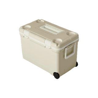 (ลด65บาทใช้โค้ด EVERR1) New Arrival Cooler Box26L กระติกน้ำแข็งมีล้อ26ลิตร กระติกน้ำแข็งล้อลาก กระติกน้ำแข็งมีที่วางแก้ว