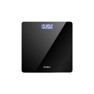 Gaabor ขายดี ชาร์จ USB เครื่องชั่งน้ำหนัก ดิจิตอล วัดได้สูงสุด 180kg หน้าปัดกระจก Body weighing