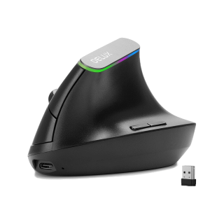 โปรโมชั่น : Delux M618DB เมาส์ไร้สาย BT 4.0  2.4GHz แบบชาร์จไฟได้สําหรับ PC