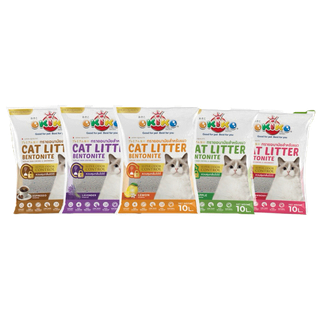 สั่งขั้นต่ำ 3 ถุง ส่งฟรี ทรายแมว Okiko เกรด พรีเมี่ยม บรรจุ 10 ลิตร Okiko Cat Litter