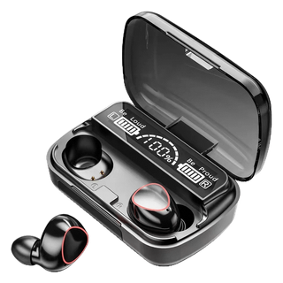 โปรโมชั่น : TWS M10 Wireless bluetooth 5.1 headset Earphone Earbud หูฟังบลูทูธ สเตอริโอ หูฟังเล่นเกมส์แยกเสียงซ้ายขวา รุ่น M10