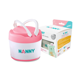 Nanny กระปุก กระปุกสแตนเลส กระปุกเก็บความร้อน 450 มล. มีให้เลือก 2 สี มี BPA Free