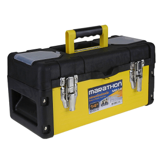 โปรโมชั่น : Marathon กล่องเครื่องมือ เหล็ก 14  16  18  22 นิ้ว รุ่น MP14  MP16  MP18  MP22 Metal Tool Box กล่องเครื่องมือช่าง