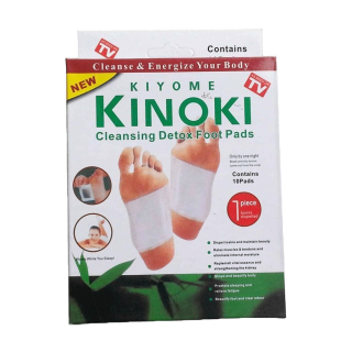 1 กล่อง 5 คู่ Kinoki ดีมาก แผ่นแปะเท้า ช่วยผ่อนคลาย ทำให้หลับสบาย 1 กล่องมี 5 คู่