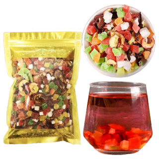 ชาผลไม้ Fruit tea มีฟังก์ชันของการส่งเสริมการย่อยอาหารและบำรุงม้ามและกระเพาะอาหาร 中国水果茶 排毒养颜