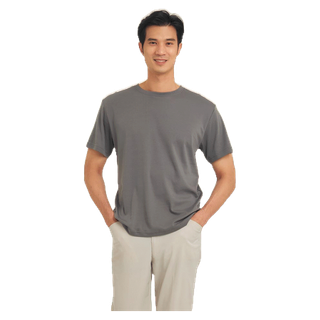 Yuedpao[ใหม่ล่าสุด] รุ่นโคตรนุ่ม ยืดแต่ไม่ย้วย ยับยากแบบไม่ต้องรีด เสื้อยืดคอกลมสีพื้น โคตรนุ่ม Set Cool Dream