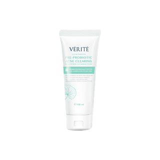 Verite Pre-Pro Acne Clearing Cleansing Foam 100 ml.โฟมล้างหน้า สูตรสำหรับผิวมันเป็นสิว ลดการเกิดสิว