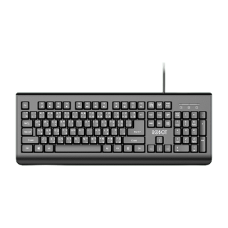 [สินค้าขายดี] ROBOT รุ่น RK20 คีย์บอร์ด Keyboard ภาษาไทย/ภาษาอังกฤษ คีย์บอร์ดแบบมีสาย แป้นซิลิโคนที่มีความเหนียวสูง รับประกัน 1 ปี