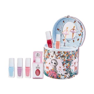 PUNARA New Mini Nail Music Box Set สีทาเล็บเด็กมินิพร้อมกล่องดนตรี Princess and Friends เครื่องสำอางออแกนิคเด็ก พิวนารา (เลือกสีได้เเจ้งในเเชท)
