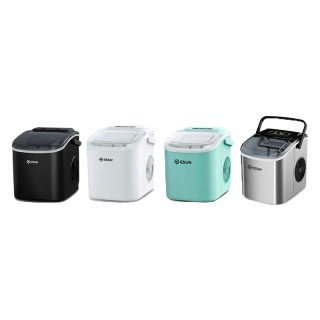 ESUN เครื่องทำน้ำแข็งอัตโนมัติ เครื่องใช้ไฟฟ้า ผลิตน้ำแข็งทรงหัวกระสุน Ice Maker รุ่น EIM-17