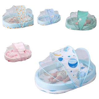 โปรโมชั่น : E001สินค้าขายดีที่นอน มุ้งเด็กอ่อน มุ้งครอบ สำเร็จรูป มุ้งกันยุงเด็กอ่อน ที่นอนเด็กแบบพกพา พร้อมมุ้งครอบกันยุงและแมลง