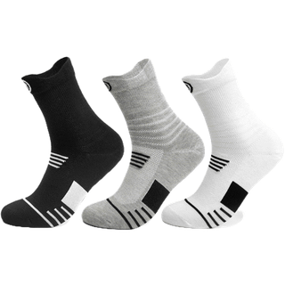 (W-172) ถุงเท้าข้อสั้น-ข้อสูง Donlima สีสุภาพ มี 3 สี ถุงเท้ากีฬาผู้ชาย สปอร์ต ออกกำลังกาย เนื้อผ้านุ่ม ใส่สบาย