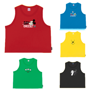 Disney&Universal Studios Women Tank Crop - เสื้อกล้ามครอปผู้หญิง ดิสนีย์ สินค้าลิขสิทธ์แท้100% characters studio