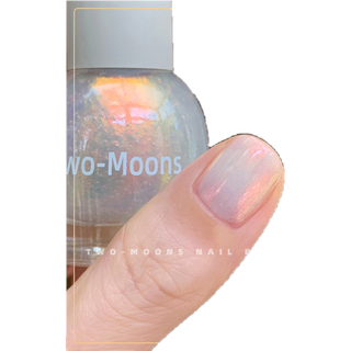 พร้อมส่ง Two-moons ของแท้ ยาทาเล็บ น้ำยาทาเล็บ สีทาเล็บ สีทาเล็บกึ่งเจลสีAurora กลิตเตอร์ ขนาด10ml*1 ไม่ต้องอบ SLP2