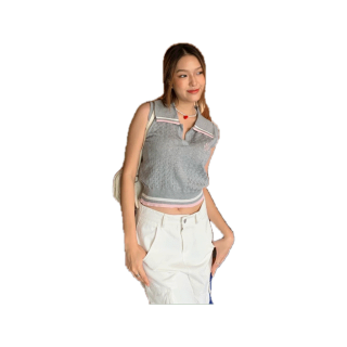 Stylist_Shop | Top886 Yacht Knit Polo by Stylist