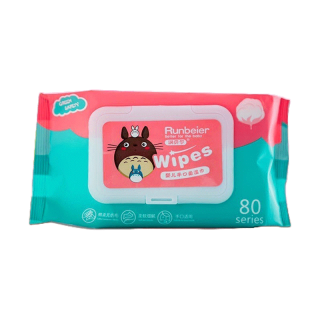 ทิชชู่เปียก Baby Wipes 80 แผ่น ทิชชู่สำหรับเด็ก ทำความสะอาด กระดาษทิชชู่เปียก ทิชชูเปียก กระดาษเปียก ผ้านุ่มชุ่มชื่น