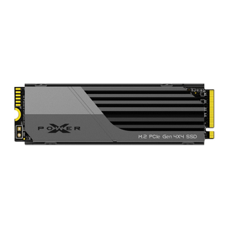 Silicon Power XS70 NVMe PCIe 4.0 M.2 2280 SSD, Read 7,300 MB/s Write 6,800MB/s 3D NAND สำหรับ PC และ PS5