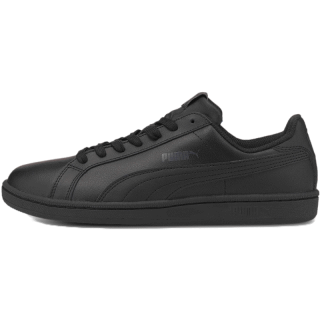PUMA SPORT CLASSICS - รองเท้ากีฬา Smash Leather สีดำ - FTW - 35672204