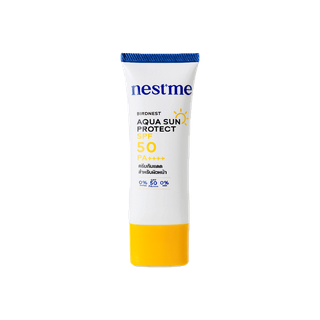 NESTME BIRDNEST AQUA SUN PROTECT SPF 50 PA++++ 30 g. ครีมกันแดด ซึมซับง่าย บางเบา ไม่ทิ้งคราบ ปกป้องผิวพร้อมบำรุง