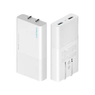 [493บ.โค้ดDDX20FEB] ZMI CukTech AC65B GaN3 65W / AC45B 45W หัวชาร์จ สำหรับ iPhone iPad Mac ระบบป้องกัน 8 ชั้น -2Y