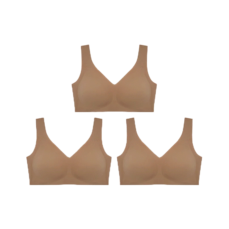 Sabina เสื้อชั้นใน (Set 3 ชิ้น) รุ่น Soft Collection รหัส SBXK119C4 สีเนื้อแทน