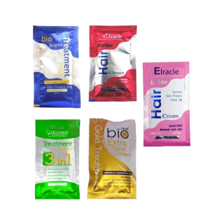 [ 1 ซอง ] Treatment Bio Cream ทรีทเม้นท์ ไบโอ แชมพู & ทรีทเมนต์