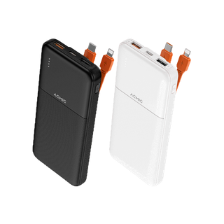 ACMIC AP10-06PD Powerbank10000mAh พาวเวอร์แบงค์สายในตัวType-C,L Cable ชาร์จเร็ว PD20W จ่ายไฟType-C รับประกัน 1 ปี